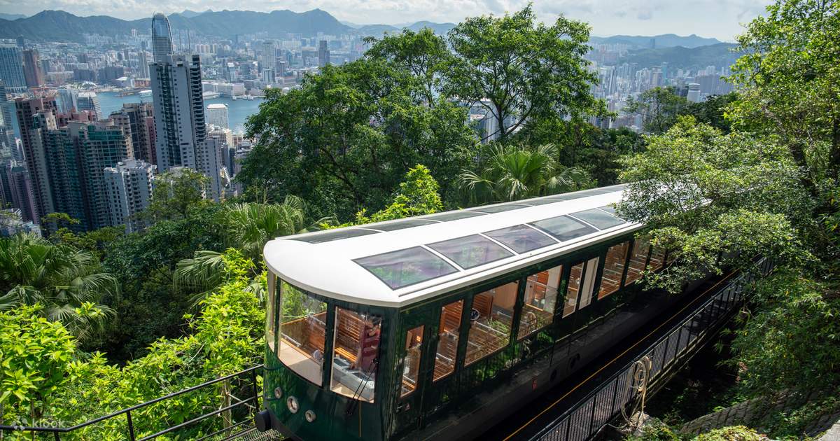 Peak Tram Hong Kong Ride