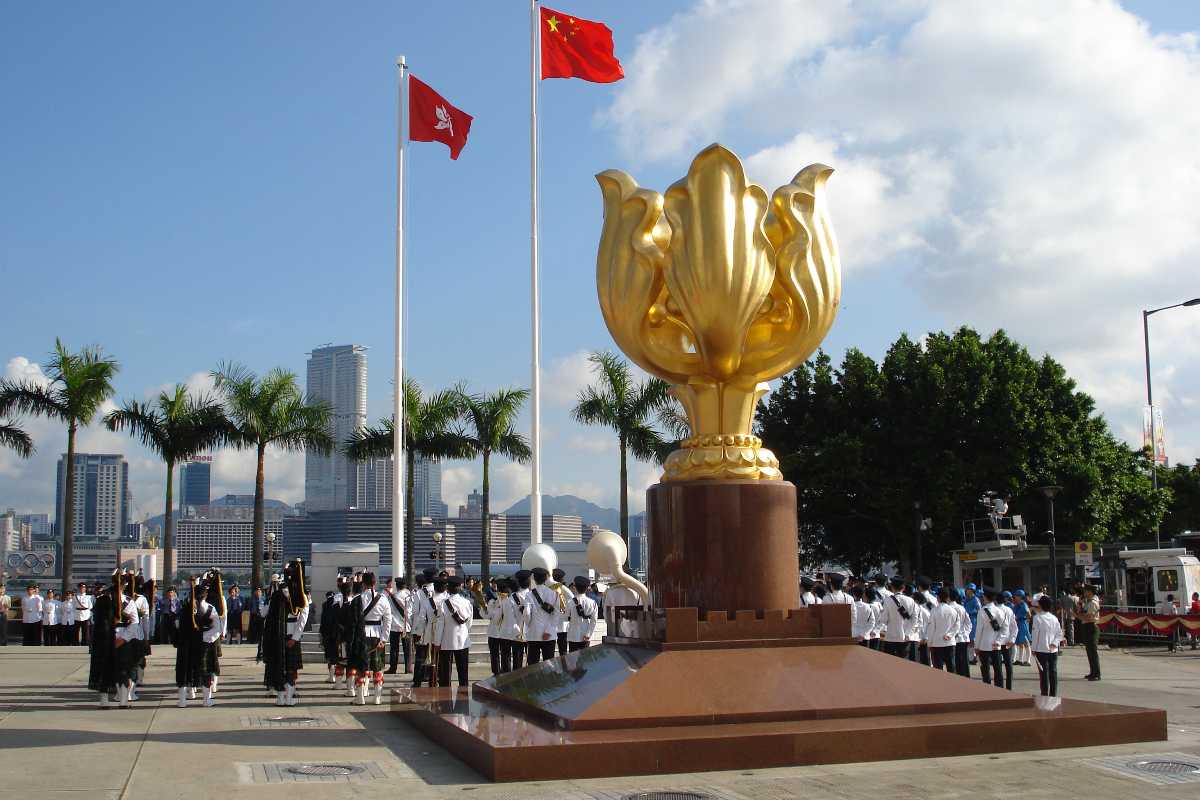 Golden Bauhinia Square Visit